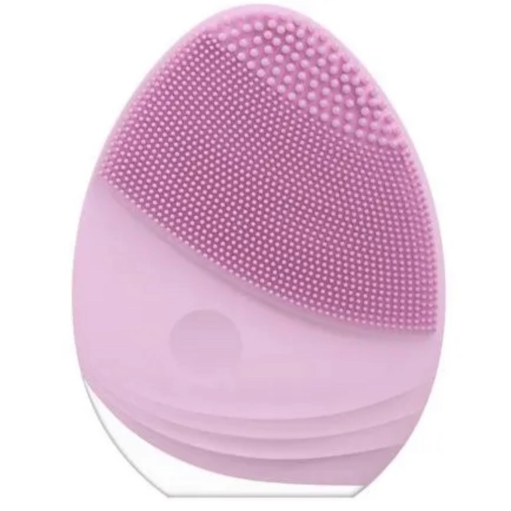 Xpreen Silicone Facial Cleansing Brush, Color: Pink, New